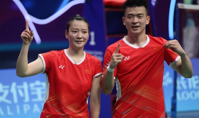 NBA录像回放-“雅思”成功卫冕 郑思维：要相信我们中国混双