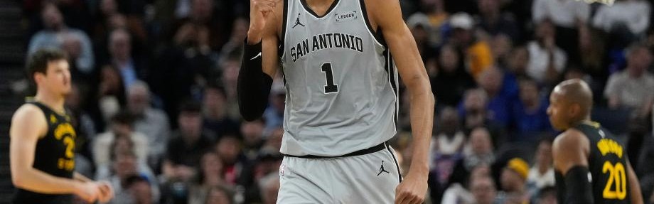 nba直播-文班亚马26+9福克斯27+8 马刺力克勇士六连胜